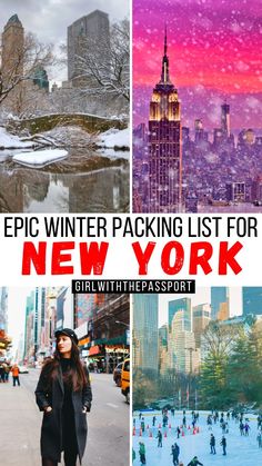 the new york winter packing list is here to help you plan your trip this year