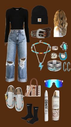 Country Western Outfits, Cute Cowgirl Outfits, Cowgirl Style Outfits, Southern Outfits, Country Style Outfits, Western Wear Outfits, Cute Country Outfits, Western Outfit