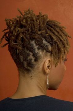 Dreadhead Styles, Starter Locs Styles For Short Hair, Short Starter Locs Hairstyles, Coil Locs, Loc Ideas, Women Natural Hairstyles, Black Women Natural Hairstyles, Hair African American, Dreadlocks Styles