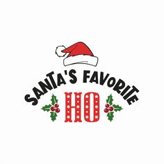 the santa's favorite ho logo