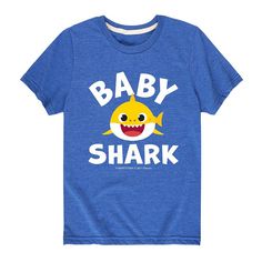 He'll be sure to be one of the "cool kids" in this boys' Baby Shark Graphic Tee. He'll be sure to be one of the "cool kids" in this boys' Baby Shark Graphic Tee. Short sleeves CrewneckFABRIC & CARE Cotton, polyester Machine wash Imported Size: Medium. Color: Royal Blue. Gender: male. Material: Cotton Blend. Baby Shark Birthday Party Boy, Shark Graphic, Shark Birthday Party, Blue Shark, Swaddle Blankets, Tea Shirt, Shark Birthday, Baby Swaddle Blankets, Boy Birthday Parties