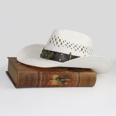 Enrich your shopping list wisely at GeraldBlack.com. Unisex Two Guns Leather Band Belt Hollowed Out Wide Brim Sun Hat #fashionhats #hatshop #hatstyle #menhats #hatsofinstagram #hatseason #hatshopping #hatstore White Western Straw Hat For Outdoor, White Brimmed Straw Hat For Outdoors, White Brimmed Straw Hat For Outdoor, White Wide Brim Straw Hat For Country Events, White Straw Hat Bands For Country Events, White Western Straw Hat, White Fedora Straw Hat For Country Events, White Wide Brim Straw Hat For Outdoor, White Country Style Fedora Straw Hat