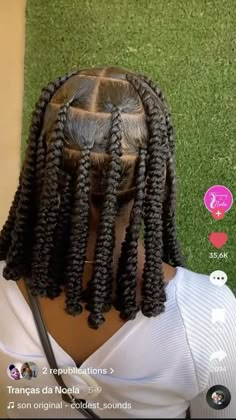 Easy Twist Hairstyles Black Women Natural Hair, Quick Braiding Hair Hairstyles, Quick And Easy Protective Hairstyles, Short Braided Hairstyles For Black Women, Hair To Look Younger, Short Braid Hairstyles, Short Braid, Protective Style Braids, Hair Braid Patterns