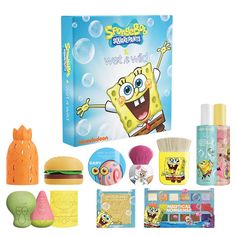 Spongebob Makeup, Игрушки Funko Pop, Box Beauty, Collection Makeup, Complete Makeup, Wet N Wild Makeup, Makeup Sponges, Collection Box, Makeup Box