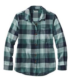 #LLBean: Women's Soft-Brushed Flannel Shirt Soft Summer Color Palette, Womens Flannel, Soft Summer Colors, Core Wardrobe, Fashion Capsule Wardrobe, Womens Flannel Shirt, Flannel Women, Fashion Capsule, Woven Top