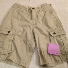 Gap Kids Khaki Cargo Shorts Size 12 Regular. They Have Zipper Fly. New With Tags #31 I’m Listing Tons Of Stuff The Next Couple Weeks, So Check Back Often. Gap Cotton Bottoms With Side Pockets, School Cotton Shorts With Pockets, Cotton School Shorts With Pockets, Gap Cotton Cargo Bottoms, Gap Fitted Cotton Shorts, Fitted Cotton Shorts By Gap, Spring School Shorts With Pockets, Gap Cotton Shorts, Gap Cotton Shorts With Pockets