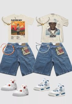 Outfit Ideas Shirt, Tyler The Creator Outfits, Shirt Outfit Ideas, Shirt Design Ideas, Street Style Outfits Casual, Outfit Inspo Casual, Matching Couple Outfits, Tyler The Creator, Swaggy Outfits