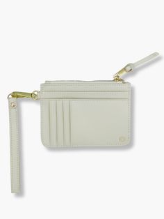 Our Off White Snap/Wrist Wallet features the identical color as our off white Mini Mate Bag & the off white Hoop Wallet. Features: Vegan leather wrist/phone wallet Detachable wrist loop Gold snap attaches to our ropes/chains/wristlets Holds cash, ID, up to 6 credit cards, and small lipstick Measurements: 9cm x 10.5cm I 3.5"x 4" Chain Braid, Wrist Wallet, Iphone Shop, Phone Grips, Phone Wallet, Boho Vibe, Rope Chain, Wooden Beads, Wristlets