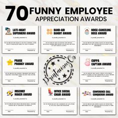 the 70 funny employee appreciation awards