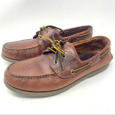 Timberland Brown Leather Boat Shoes Men’s Size 10 Preowned Leather insoles detached Timberland Leather Boat Shoes With Rubber Sole, Timberland Leather Boat Shoes, Timberland Brown Moc Toe Shoes, Timberland Casual Boat Shoes With Round Toe, Casual Timberland Boat Shoes With Round Toe, Casual Timberland Boat Shoes, Timberland Casual Boat Shoes With Rubber Sole, Casual Timberland Boat Shoes With Rubber Sole, Casual Timberland Leather Boat Shoes