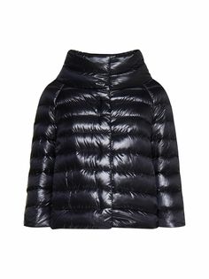 ->polyamide, 100% Herno Woman, Herno Jacket, Stockholm Fashion, Luxury Dress, Funnel Neck, Yoga Wear, Dream Clothes, Signature Design, Casual Jacket