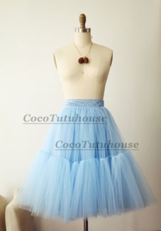 Adult Tulle Skirt Petticoat Underskirt for by CocoTutuhouse Summer Costume Party Crinoline Petticoat, Summer Crinoline Petticoat For Costume Party, Summer Full Skirt Petticoat For Costume Party, Summer Costume Party Blue Skirt, Blue Summer Skirt For Costume Party, Blue Skirt For Costume Party, Blue Skirt For Spring Costume Party, Blue Skirt For Summer Costume Party, Blue Fitted Tulle Petticoat