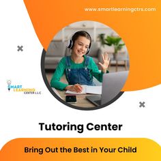 Bring out the best in your child! We offer a variety of tutoring services and classes, including online virtual classrooms, one-on-one learning settings, group learning settings, learning assistance, computer training, programming classes, online courses, and more. #Tutoring #TutoringCenter #TutoringLessons #Tutor #OnlineTutoring #OnlineTutor #TechnicalSchool #ComputerLessons #ProgrammingCourses #ESL_Program #TestPreparation #SAT_Preparation #VirtualLessons #GroupTutoring #OneOnOneTutoring Tutoring Center, Starting A Tutoring Business, Online Tutoring Flyer, Private Tutoring, Sat Preparation, Technical Schools, Computer Lessons