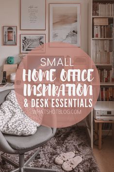 small home office and desk essentials that are easy to use for work, study or studying