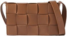 Brown Intrecciato Weave Crossbody Shoulder Bag, Cassette Bag Bottega, Bottega Veneta Mini Cassette Bag, Bottega Veneta Crossbody Bag, Bottega Veneta Cassette Shoulder Bag, Bottega Veneta Cassette, Bottega Veneta Bags, Bottega Veneta Shoulder Bag, Bottega Veneta