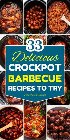 delicious crockpot barbecue recipes to try