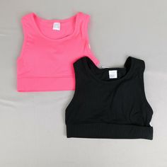 PRODUCT DESCRIPTION Low Impact Removable Pads 90% Polyester, 10% Spandex Sport Bras, Black Sports Bra, Basic Tank Top, Sports Bra, Active Wear, Shoe Accessories, Black Pink, Product Description, Spandex