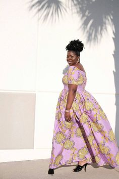 Purple African Print Dresses, Long Dress Off Shoulder, Ankara Butterfly Gown, Long Maternity Ankara Dresses, Long Ankara Maternity Gowns, Elegant Floor-length Ankara Fabric Dress, Fashion Party Dress, Dress Ankara, Dress Off Shoulder