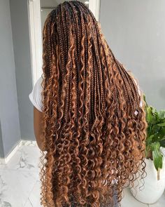 Auburn Brown, Colored Braids, Braids Hairstyles Pictures, Cute Box Braids Hairstyles, Protective Hairstyles Braids, Pretty Braided Hairstyles