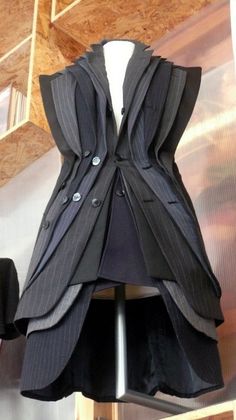 Fashion recycler’s bible Thrift Shop Outfit, Upcycled Jackets, Suit Jacket Dress, Ferragamo Belt, Mode Inspo, Eco Fashion