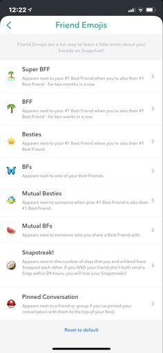 the friends emojs app is open and showing what it's like to be