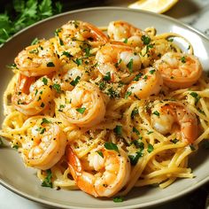 Quick Shrimp Scampi, Shrimp And Scallop Scampi Recipes, Angel Hair Shrimp Scampi, Authentic Shrimp Scampi Recipe, Ina Garden Shrimp Scampi, Italian Shrimp Dishes, Shrimp Scampi Bake, Ina Garten Shrimp Scampi, Shrimp And Scallop Scampi