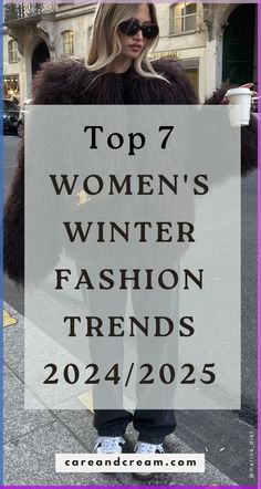 Discover the latest 2024/2025 winter fashion trends for women! From textured coats to chic leather pieces, and rich burgundy hues to playful leopard prints, this season has it all. Explore the latest winter styles for women that embody the perfect winter aesthetic. Get inspired with some cute and cozy winter trending outfits that will keep you stylish all season long! Trending 2025 Fashion, Trendy Outfits Colorful, 2025 Women Fashion, Winter 2025 Outfits Women, Casual Winter Outfits For Women 2024, 2025 Winter Outfits Trends, Women’s Winter Style, Capsule Wardrobe 2025 Winter, Outfit Winter 2025 Women