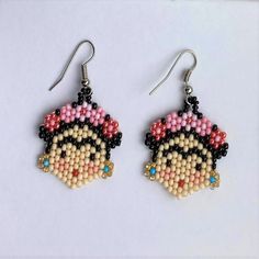 Great Accessory To Any Outfit! These Cute Earrings Are Handcrafted By Mexican Artisans. Made Of Glass Seed Beads And Nylon/Cotton Cord. Since This Is A Hand-Made Item, Colors May Vary. Cute Handmade Adjustable Beaded Earrings, Glass Seed Beads, Small Earrings, Cotton Cord, Boutique Jewelry, Cute Earrings, Beaded Earrings, Seed Beads, Beaded Jewelry