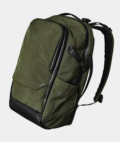 #color_Army Green | Axoflux 600D Tech Essentials, Style Web, Backpack Outfit, Tech Backpack, Travel Clothes, Tablet Sleeve, Hidden Pocket, Travel Collection, Waist Pack