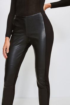 Like A Fine Wine, Our Leather Leggings Just Get Better With Age. Butter-Soft And Durable, This Wardrobe Hero Will See You Through Seasons To Come. Panelled With A Contrasting Ponte Reverse For Your Comfort, This Signature Piece Can Be Styled Up Or Down To Suit Your Mood. Leggings Collection, Ponte Leggings, Fashion Face Mask, Fine Wine, Karen Millen, Leather Leggings, Get Better, Black Leggings, Suits You