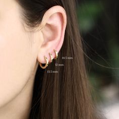 Our simple yet elegant iconic hoop earrings. Timeless and Classic, fits any outfit and any occasion. Made of 14K gold, open and close with a strong safe mechanism , simple and comfortable. Perfect for the everyday casual chic look, they can also be worn to top off an exquisite evening look. The earrings are sold as singles All of our jewelry is carefully handmade in our atelier To order by phone 972-72-2991000 Minimalist Huggie Earrings, Modern Tarnish-resistant Hoop Cartilage Earrings, Timeless Everyday Huggie Hoop Earrings, Minimalist Huggie Earrings With Ear Wire, Minimalist Hoop Huggie Earrings, Minimalist Huggie Hoop Earrings, Modern 14k Gold Cartilage Earrings, Small Hoop Minimalist Earrings For Everyday Luxury, Minimalist Small Hoop Earrings For Everyday Luxury