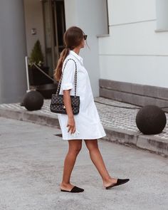 Casual Chique Stijl, Chique Outfit, Mode Casual, Looks Street Style, Mode Inspo, 가을 패션, Spring Summer Outfits, Look Fashion, White Shirt