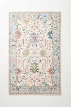 Madeira Rug Rug Anthropologie, White Rugs, Rug Placement, Area Rug Pad, Traditional Persian Rugs, Up House, Natural Fiber Rugs, Persian Rugs, Dorm Decor