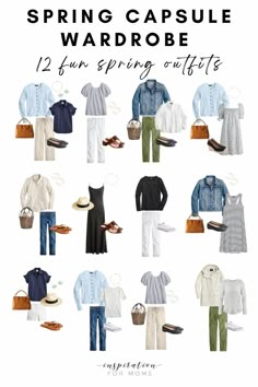 Spring Capsule Wardrobe Work, Capsule Wardrobe Casual, Classic Capsule Wardrobe, Simple Home Decor, Fashion Fails, Over 60 Fashion