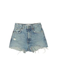 Zara Denim Shorts Size: 0 Bottoms - used. 100% Cotton | Zara Denim Shorts: Blue Bottoms - Size 0 Zara Clothing, Zara Clothes, Short Zara, Alexis Dress, Coastal Granddaughter, Zara Outfit, Zara Shorts, Fame Dr, Blue Denim Shorts