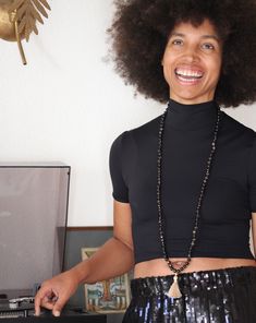 'I am empowered to pursue my passions.' Gold Sheen Obsidian, also known as the "wizard stone," has a long history of being used as a scrying mirror for divination and future prediction. Its reflective surface helps to bring clarity to the mind and alleviate confusion, allowing for deep introspection and personal growth. The reflective nature of Gold Sheen Obsidian has made it a popular tool for self-reflective meditation and fostering internal growth and understanding. Its properties also promot Spiritual Black Lariat Necklace, Bohemian Black Hand Knotted Jewelry, Spiritual Obsidian Necklaces For Meditation, Adjustable Long Spiritual Tassel Necklace, Spiritual Obsidian Jewelry For Meditation, Spiritual Long Tassel Necklace As A Gift, Lariat Necklace With 108 Beads For Meditation, Spiritual Black Beads Necklace For Meditation, Spiritual Black Beaded Necklaces For Festivals