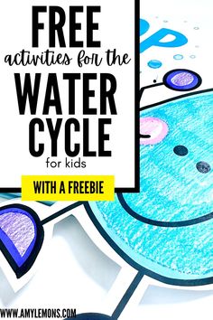 2nd Grade Students are learning about the water cycle with this perfect water cycle book to read aloud. Pair the book with a water cycle chant and video so students can use that learning in the classroom! Pair the water cycle book with this free-directed raindrop drawing, making the perfect science craft or bulletin board for the spring. This spring your students will love the water cycle book, water cycle craft, and water cycle chant! Water Cycle For Kids