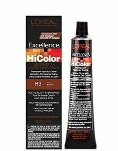 Product DetailsL'oreal Excellence HiColor for Dark Hair H3 Soft Brown 1.74oz / 49.29g Fast Ship L'Oreal Excellence HiColor for Dark Hair 1.74 oz  New Hicolor by L'Oreal Excellence. See full Instructions printed inside of the carton. In a single step. Create vibrant HiColor. One step only. High-Lift/No pre-lightening required No brassiness, maximum condition and shine. Payment We accept Paypal. The fastest and safest way for both buyer and seller. Once the payment is credited to our account, it m Colored Highlights, Soft Brown, L Oreal, Brunette Hair, Brunette Hair Color, Dark Hair, Hair Color, Conditioner, Hair