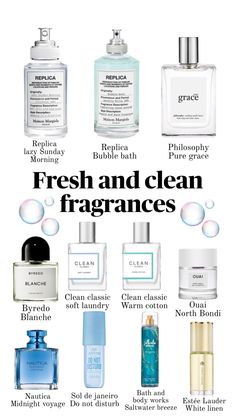 Clean fragrances #cleangirl #cleanfragrances #perfume #signaturescent Fragrance Lab, Clean Perfume, Fresh Perfume, Fragrances Perfume Woman, Perfume Collection Fragrance, Shower Skin Care, Clean Fragrance, Perfume Scents, Perfume Lover