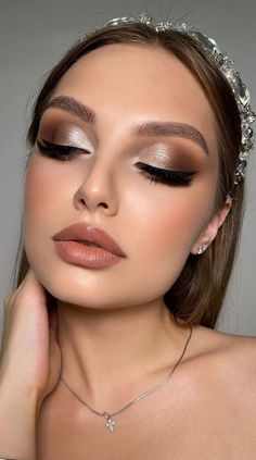 Prom Makeup Looks, Neutral Makeup, Dramatic Makeup, Braut Make-up