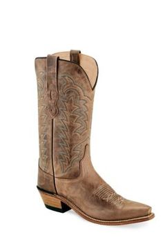 Old West Girls' Women's Fashion Wear Boots Old West Fashion, Cowboy Aesthetic, Tractor Supply, Cowboy Boots Women, Western Leather, Dark Tan, Western Cowboy Boots, Old West, Fashion Wear