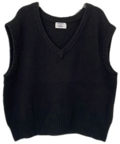 Classic Black Sweater Vest For Spring, Black V-neck Vest For Winter, Casual Black V-neck Sweater Vest, Layering Sweater, Tall Sweater, Sweater Layering, Navy Sweaters, Sleeveless Vest, Sweater Vest