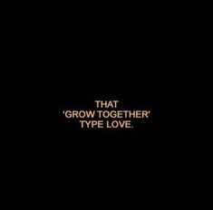 the words that grow together type love on a black background