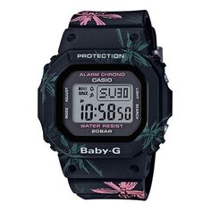 CASIO Baby-G 'Black' BGD-560CF-1 (Classic/Water Proof) Baby G Watch, Casio Watch Black, Baby G Shock, Baby G Shock Watches, Gshock Watch Transparent, Casio Gm2100, Casio Military Watch, Baby G, G Shock