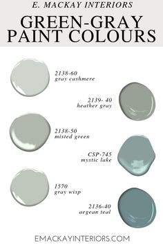 the different shades of gray paint are shown in this graphic style, and it is also available