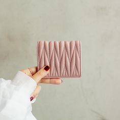 Free U.S. shipping. Style: Embroidered , color:Pink, suite for season：Spring, Summer, Autumn, Winter ，Going out, Hanging out, Travel, Material Genuine Leather, Pink Leather Pleat Card Holder Fold Wallet for Women Wallet For Women, Lv Bags, Fold Wallet, Winter Colors, Green Leather, Pink Leather, Sling Bag, Wallets For Women, Hanging Out