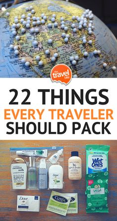 the travel bag is packed with everything you need to pack