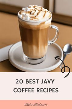 20 Delicious Javy Coffee Recipes Javy Recipes, Javy Coffee Recipes, Cold Brew Recipes, Coffee Sugar Cookies, Espresso Martini Ingredients, Hot Coffee Drinks