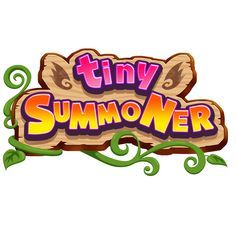 the logo for tiny summoner, an interactive game that teaches children to learn how to use