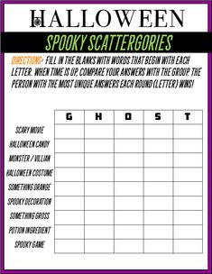 the halloween spooky scatterer game